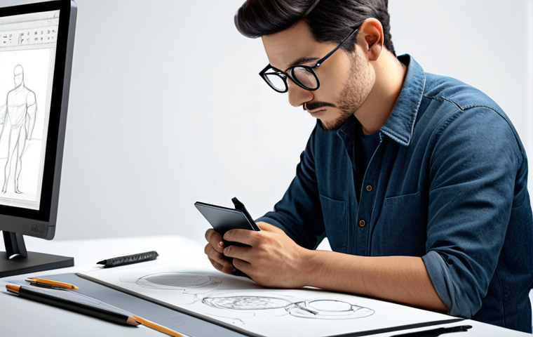 **

"A professional character designer in a modern, well-lit studio, fully clothed in modest attire, sketching a character concept on a digital tablet. The studio includes reference materials, design books, and computer monitors. Safe for work, appropriate content, professional, perfect anatomy, correct proportions, natural pose, well-formed hands, proper finger count, natural body proportions."

**