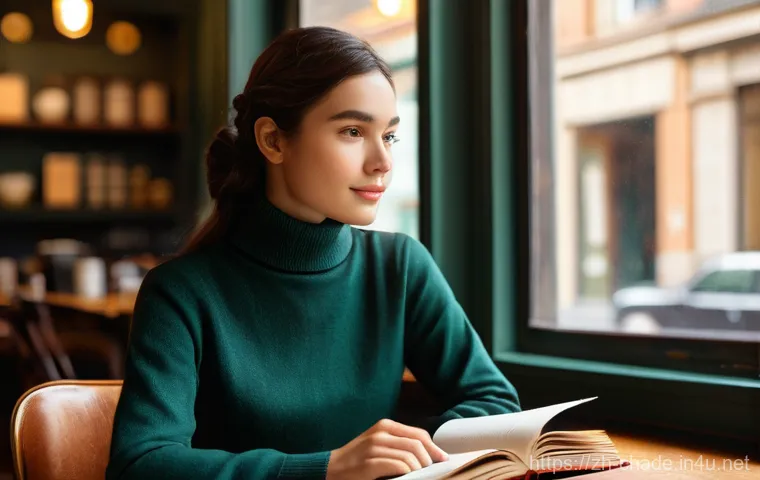 캐릭터 디자인 초급 강의 만들기 - **Prompt 1: "The Reflective Scholar"**
    A young, intelligent woman with a serene and deeply focus...