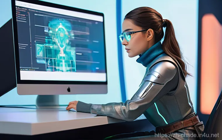 캐릭터 디자인 교육의 미래적 트렌드 - **Prompt 1: AI-Assisted Character Concept Generation**
"A talented female character designer, ag...