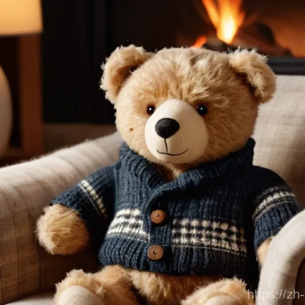 캐릭터 디자인 프로젝트와 관련된 비즈니스 사례 연구 - **Prompt:** A heartwarming, anthropomorphic teddy bear character designed for a cozy, comforting bra...