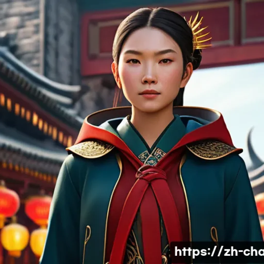 캐릭터 디자인의 학술적 연구와 사례 - A charismatic, confident young female adventurer character designed with a blend of five-factor pers...