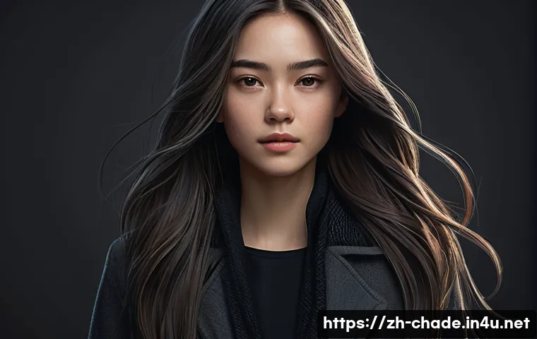 캐릭터 디자인과 2D 애니메이션의 차이 - A detailed character design portrait of a mysterious and cool young woman wearing dark-toned clothin...