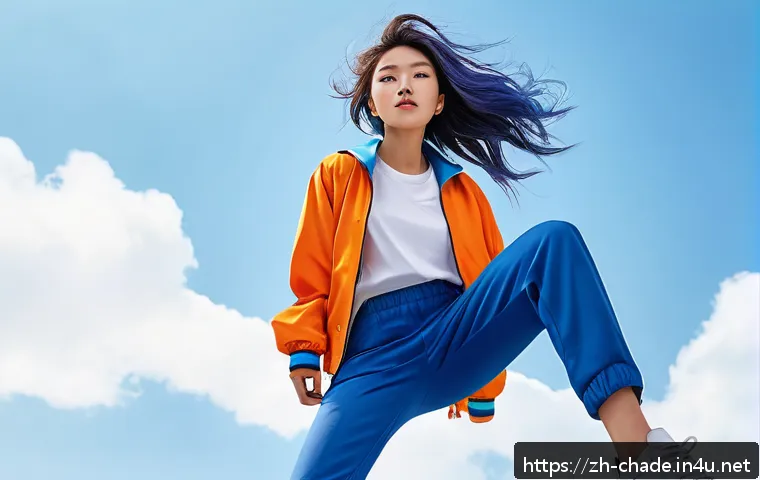 캐릭터 디자인 인스타그램 운영 팁 - A vibrant character design featuring a young female anime-style artist wearing colorful, modern stre...